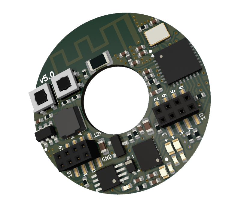 Net module top view