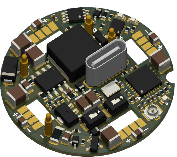 Net module v8 top view